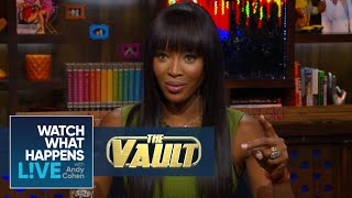 Naomi Campbell On Being Pitted Against Tyra Banks  WWHL [upl. by Ardnasak805]