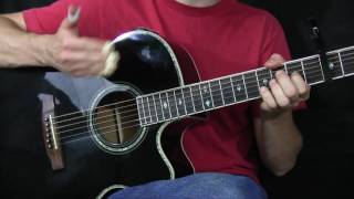 Free Fallin Fingerpicking Intro Lesson pt 2  The Pluck and Chuck Guitar Series [upl. by Etnoled]