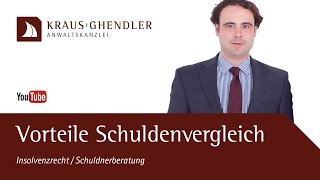 Vorteile eines außergerichtlichen Vergleichs gegenüber der Insolvenz║KRAUS Anwaltskanzlei [upl. by Josepha]