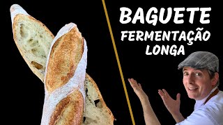 Baguete no Forno Doméstico  Com Fermento Natural [upl. by Vesta]