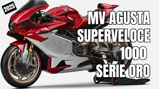 2025 All New MV Agusta Superveloce 1000 Serie Oro Technical Review [upl. by Reiner]