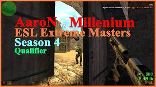 POV  dignitasintel AaroN vs Millenium ESL Extreme Masters IV Qualifier [upl. by Lynea]