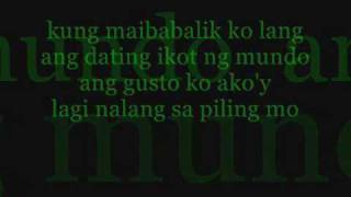 Kung Maibabalik Ko Lang  Gagong Rapper with Lyrics rap [upl. by Kirima59]