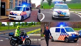 COMPILATIE 35X PRIO 1 POLITIE SPOEDRITTEN IN WATERLAND amp AMSTERDAM [upl. by Yltsew]