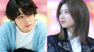 Taehyung amp Sana glancing at each other [upl. by Ocko]