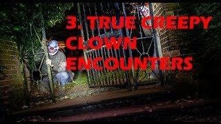 3 TRUE Creepy Clown Encounter Stories [upl. by Goran]