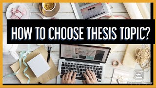 HOW TO CHOOSE THESIS TOPIC IN BARCH [upl. by Ymia]