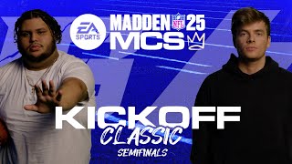 Instant Classic at the MCS Kickoff Classic  4 Kiv vs 1 JohnBeast  Madden 25 [upl. by Robenia]