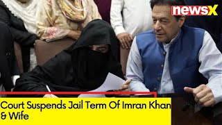 Court Suspends Jail Term Of Imran Khan amp Wife  Toshakhana Case Updates  NewsX [upl. by Johppah284]