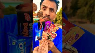 Oreo Dhoni biscuit 🤣aur Kitkat chocolate 🍫parlegtigerglucosemunch5050baroneappyshortsfeed [upl. by Nobel]