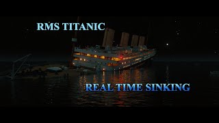 The Sinking of The RMS Titanic Real Time [upl. by Jen]