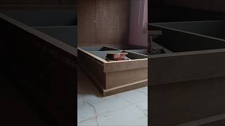 Double box bed design with Prince  double bed mattress size viralvideo ytshorts shorts diy [upl. by Walcoff]