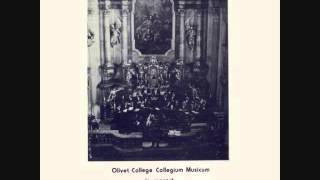 Olivet College Collegium Musicum  quotO The Blessedness Is Greatquot  1977 [upl. by Salguod]