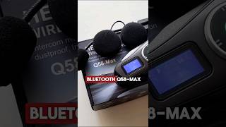 Intercomunicador Q58Max  Audifonos Bluetooth para casco de moto  Radio FM microSD Linterna [upl. by Dennison]