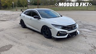 10th Gen Civic Hatchback Mods  FK7 Sport CVT [upl. by Obola]