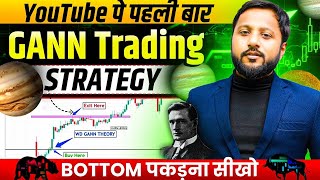 Gann Fan Trading Strategy In Hindi  Stock Market For Beginners  Indian Trading Club [upl. by Lagiba]