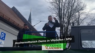 Aschermittwoch Demo in Vilshofen bei der SPD [upl. by Retepnhoj]