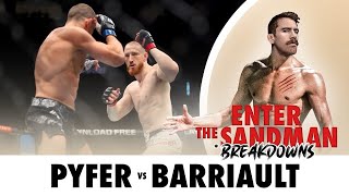 Joe Pyfer Has SCARY Power  Pyfer vs Barriault Breakdown [upl. by Detta]