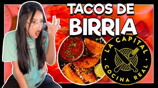 🌮🌮🌮Reacción LA CAPITAL Tacos de Birria🌮🌮🌮 [upl. by Yehudit]