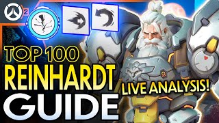 OVERWATCH 2 REINHARDT GUIDE  REIN GAMEPLAY  ABILITIES  HOW TO PLAY [upl. by Elauqsap611]