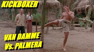 🥊 Van Damme Vs Palmera Kickboxer [upl. by Nehgem]