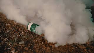 M14 Smoke Grenade White Smoke [upl. by Reld500]