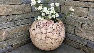 Keramik PflanzkugelCeramic planter ball [upl. by Anitteb]