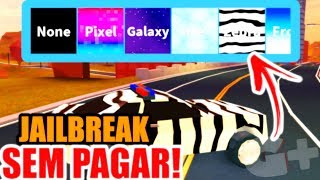 COMO USAR A GARAGEM MÓVEL SEM GAMEPASS NO JAILBREAK [upl. by Houlberg]