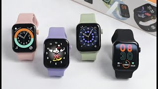 Smartwatch T100 PLUS Reloj Inteligente  Alternativa Apple Watch Series 7 AnalisisGuia [upl. by Nolrah]