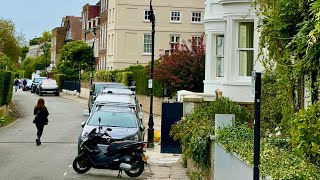 Walking in Chiswick🍀4K Beautiful LONDON neighbourhood  Summer 2024 [upl. by Carly973]