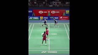 pearly tan smash🔥 badminton shortvideo badmintonlovers pearlytan shorts badmintonindonesia [upl. by Jackqueline248]