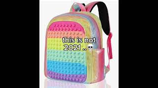 backpacks i better not see this year pt2 bc you blowed up my last oneshorts viralvideo [upl. by Eimmis]