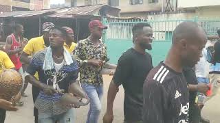 Ogene Music Extravaganza Igbo Youths in Coal Camp Enugu Carnival [upl. by Bonn]