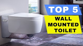 TOP 5 BEST WALL MOUNTED TOILET 2024 REVIEW  BEST WALL MOUNT HUNG TOILET WALL MOUNTED WC [upl. by Aisital]