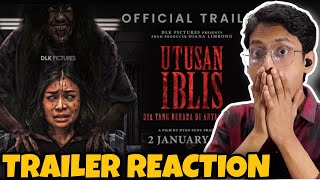 Utusan Iblis  Official Trailer Reaction  Holly Verse [upl. by Akemihs276]