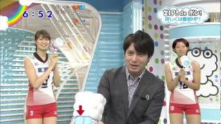 Saori Kimura C No3 amp Yuki Ishii No12  ZIP de POP JPN2013 バレーボール全日本女子 [upl. by Ames]