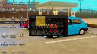 como bajar un auto con zmodeler y dejarlo con texturas en gta bien explicado2020 [upl. by Aizahs]