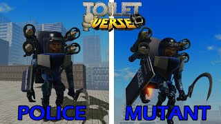 HOW TO GET POLICE MUTANT  Roblox ToiletVerse [upl. by Trescott]