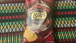 Lay’s Holiday Table Turkey Dinner review [upl. by Enyala]