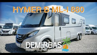 HYMER B MLI 880  DEMIRBAS GmbH Reise und Wohnmobile [upl. by Bremble]