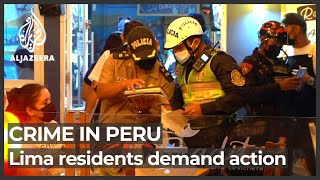 Peru declares state of emergency over surging violence [upl. by Nanah]