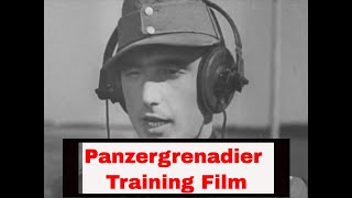 WWII GERMAN PANZERGRENADIER COMBAT TRAINING FILM 1944 SDKFZ 251 HALFTRACKS Part 2 XD94895 [upl. by Lohcin]