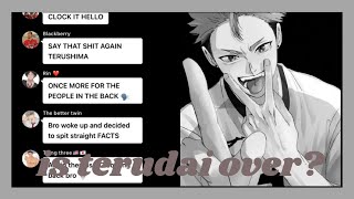 Terushima breaks up with daishou  keeping up with hq  haikyuu text  ball wo you  21 savage [upl. by Sitruc]