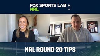 Who Wins the Storm v Chooks Showdown in Melbourne  NRL Round 20 Tips  Fox Sports Lab [upl. by Florenza]