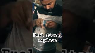 Fuel filter replace islamabad mechanic car foryou fuel fuelfilter fuelinjectorcleaner [upl. by Suolkcin951]