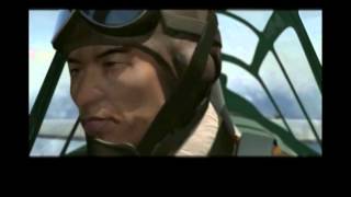 Battle of Guadalcanal  Sakai Saburo vs James quotPugquot Southerland CG Animation [upl. by Arrec]