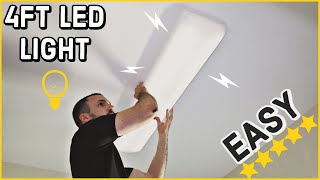 💡 How to Install AntLux 4ft LED Lights  Laundry Room 💦 [upl. by Yevol]