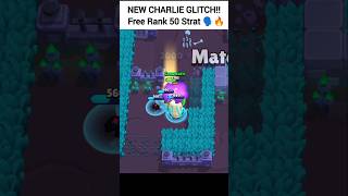 New Charlie Glitch 🔥☠️ shorts brawlstars [upl. by Ellehcan]