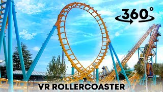 VR Roller Coaster 360 Extreme ride with Beautiful Views [upl. by Gautea]