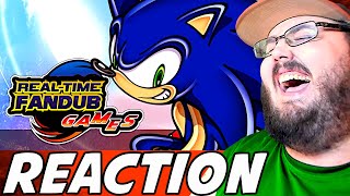 Sonic Adventure 2 Hero Story  RealTime Fandub Games Sonic REACTION [upl. by Ehtnax]